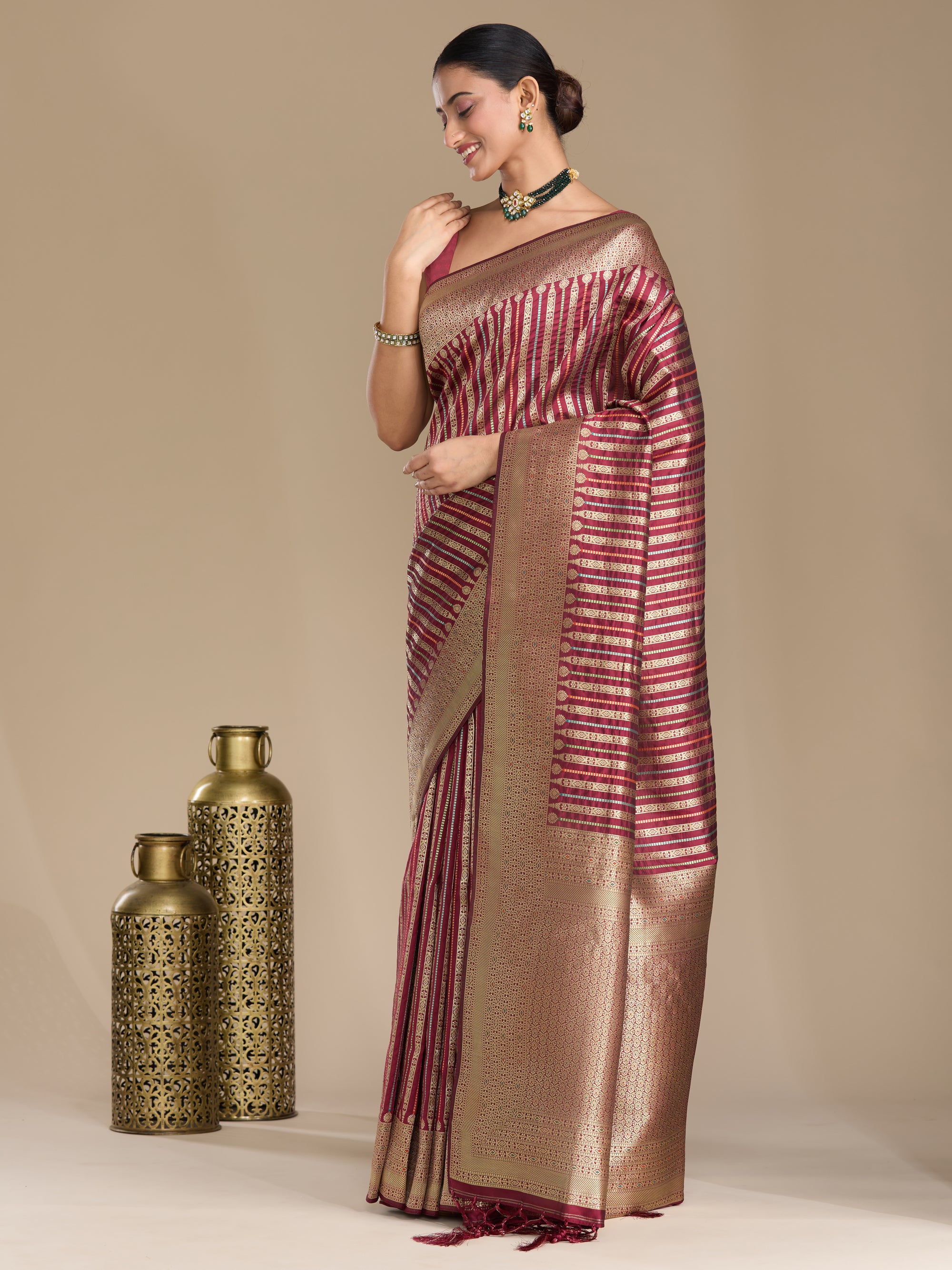 Anandita - Brick Red