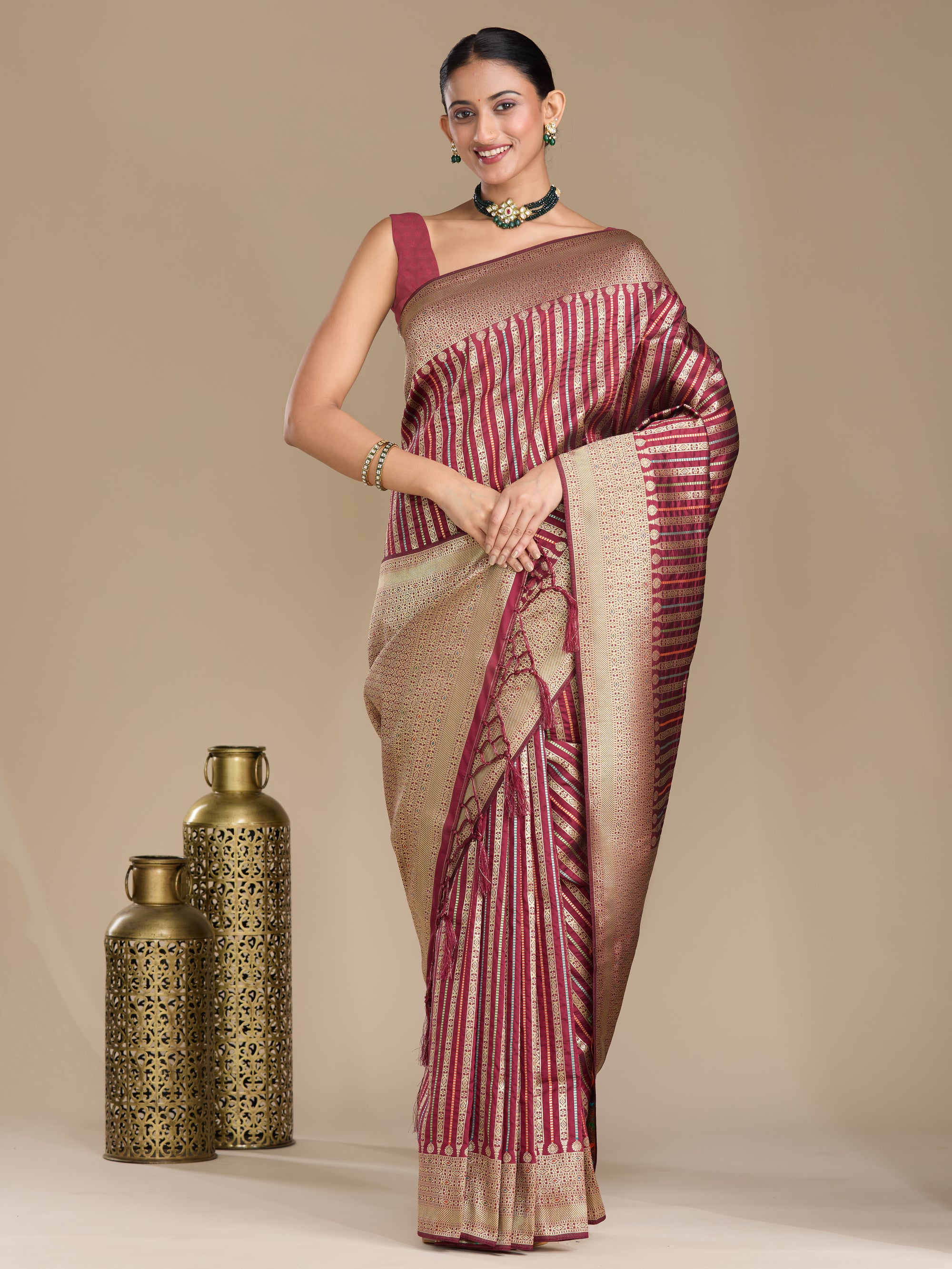 Anandita - Brick Red