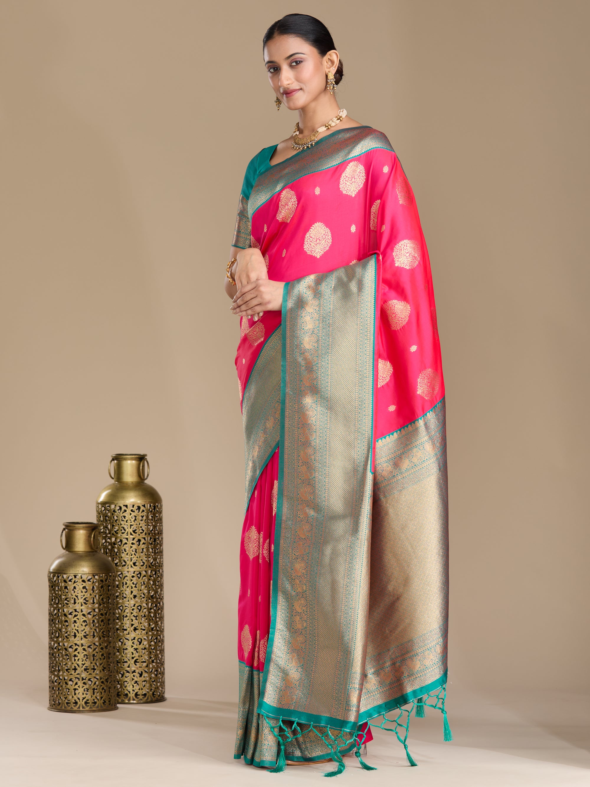 Mihira - Pink & Teal