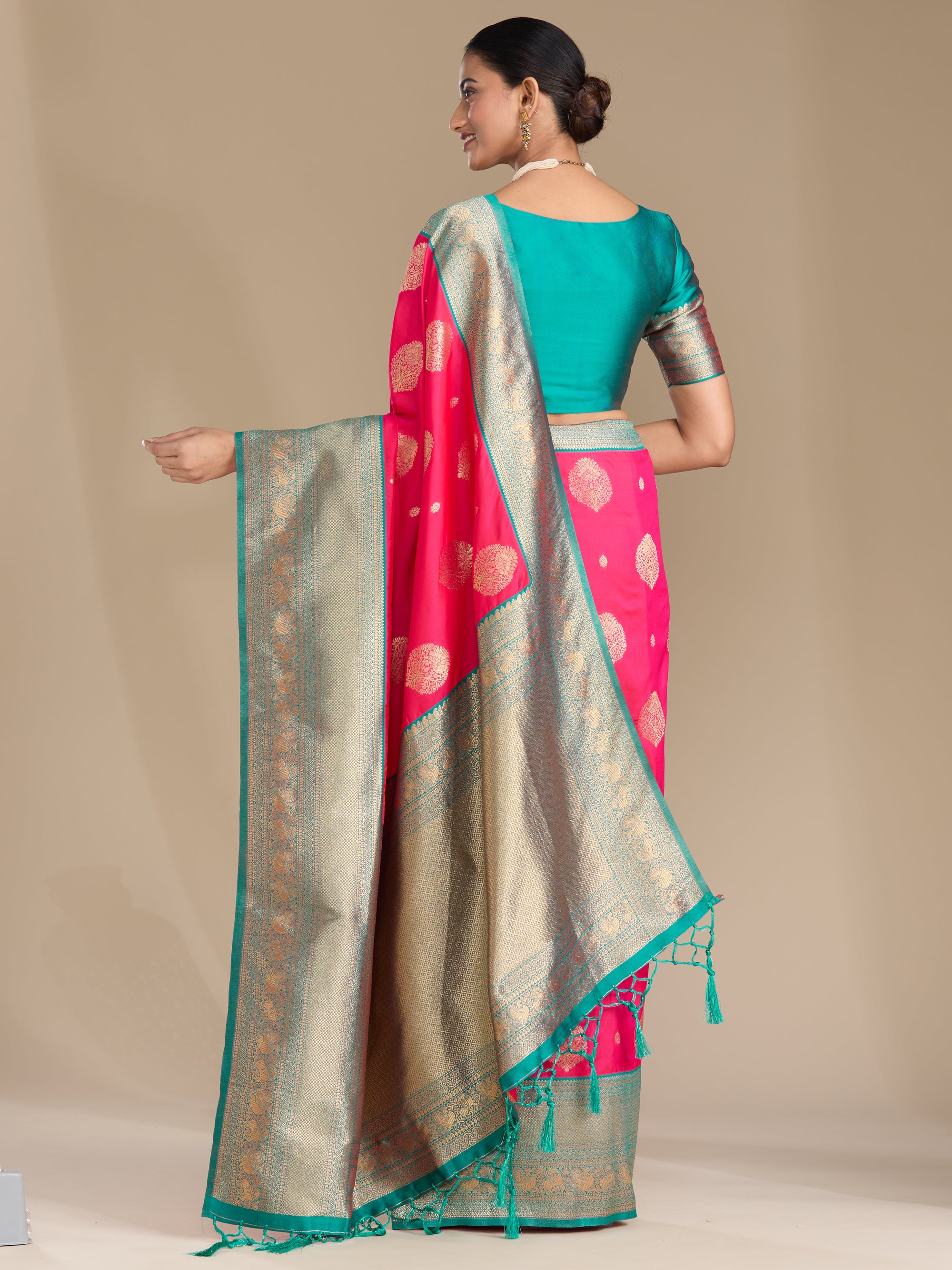 Mihira - Pink & Teal