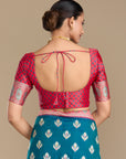 Gitanjali - Blue & Pink