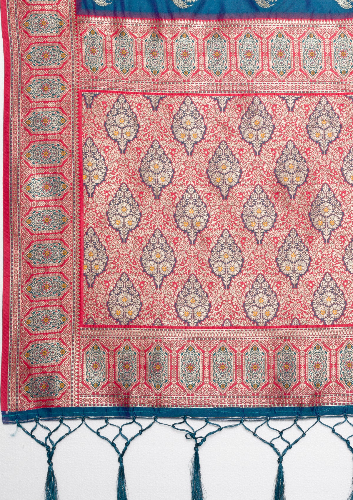 Gitanjali - Blue & Pink