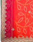 Regal Radiance - Orange & Red