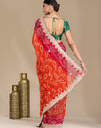 Regal Radiance - Orange & Red
