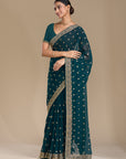 Tamanna - Peacock Blue