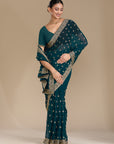 Tamanna - Peacock Blue