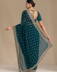 Tamanna - Peacock Blue