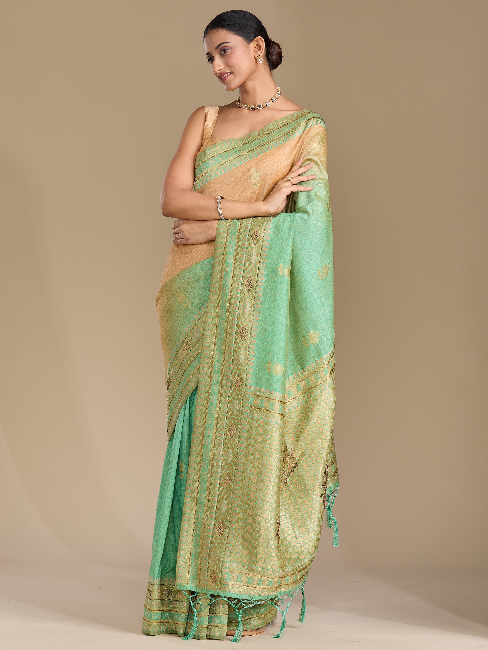 Gifts of the Earth - Green Gold Ombre