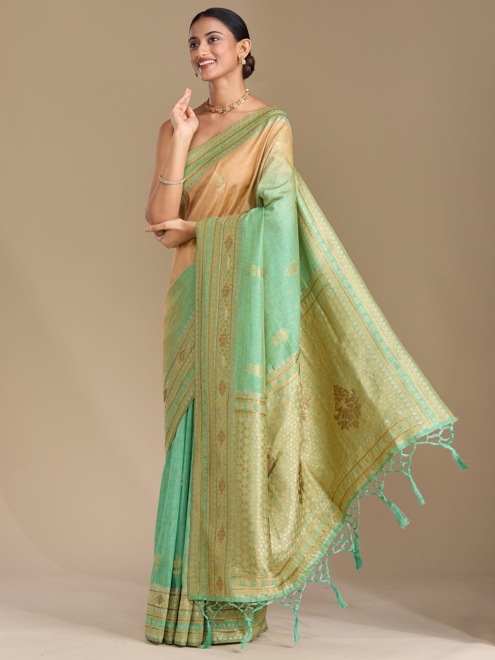 Gifts of the Earth - Green Gold Ombre