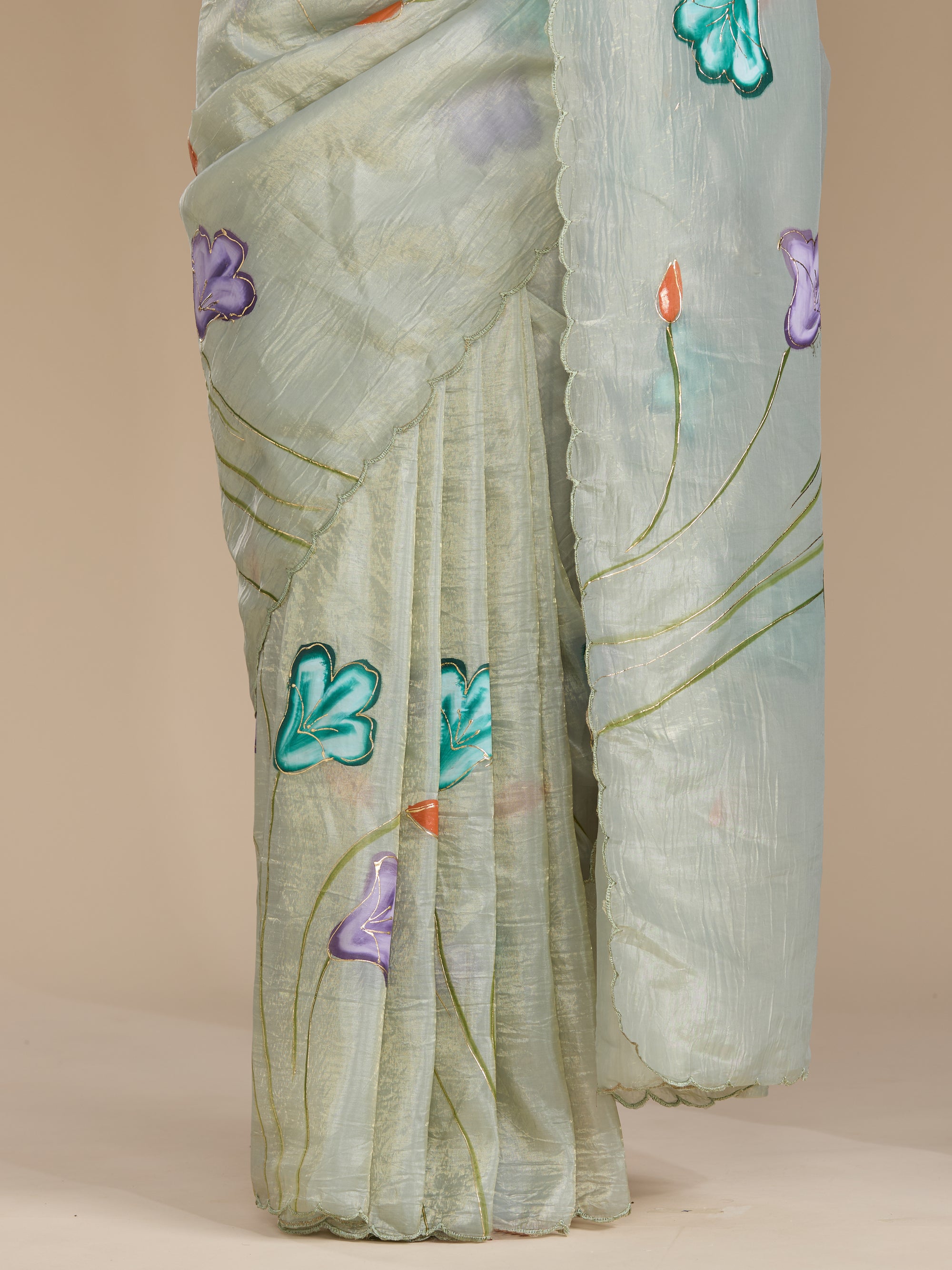 Tulip Garden - Sage Green