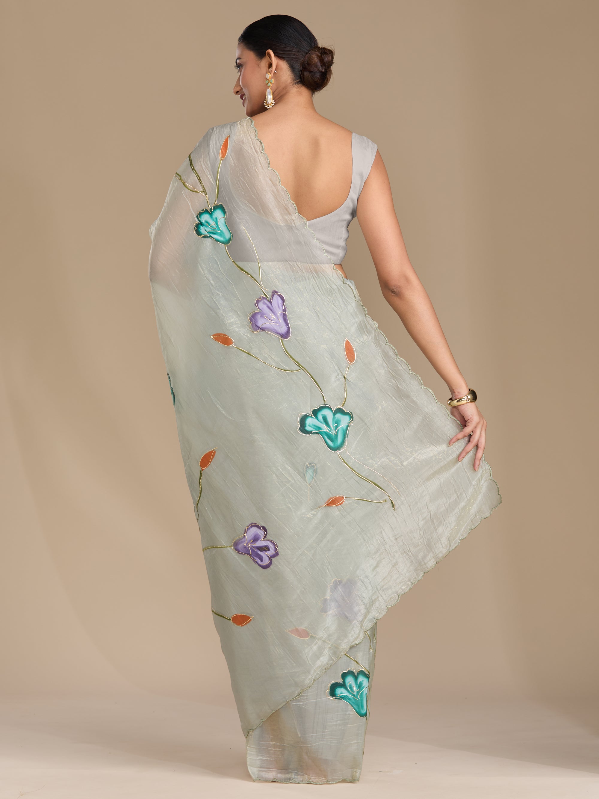 Tulip Garden - Sage Green