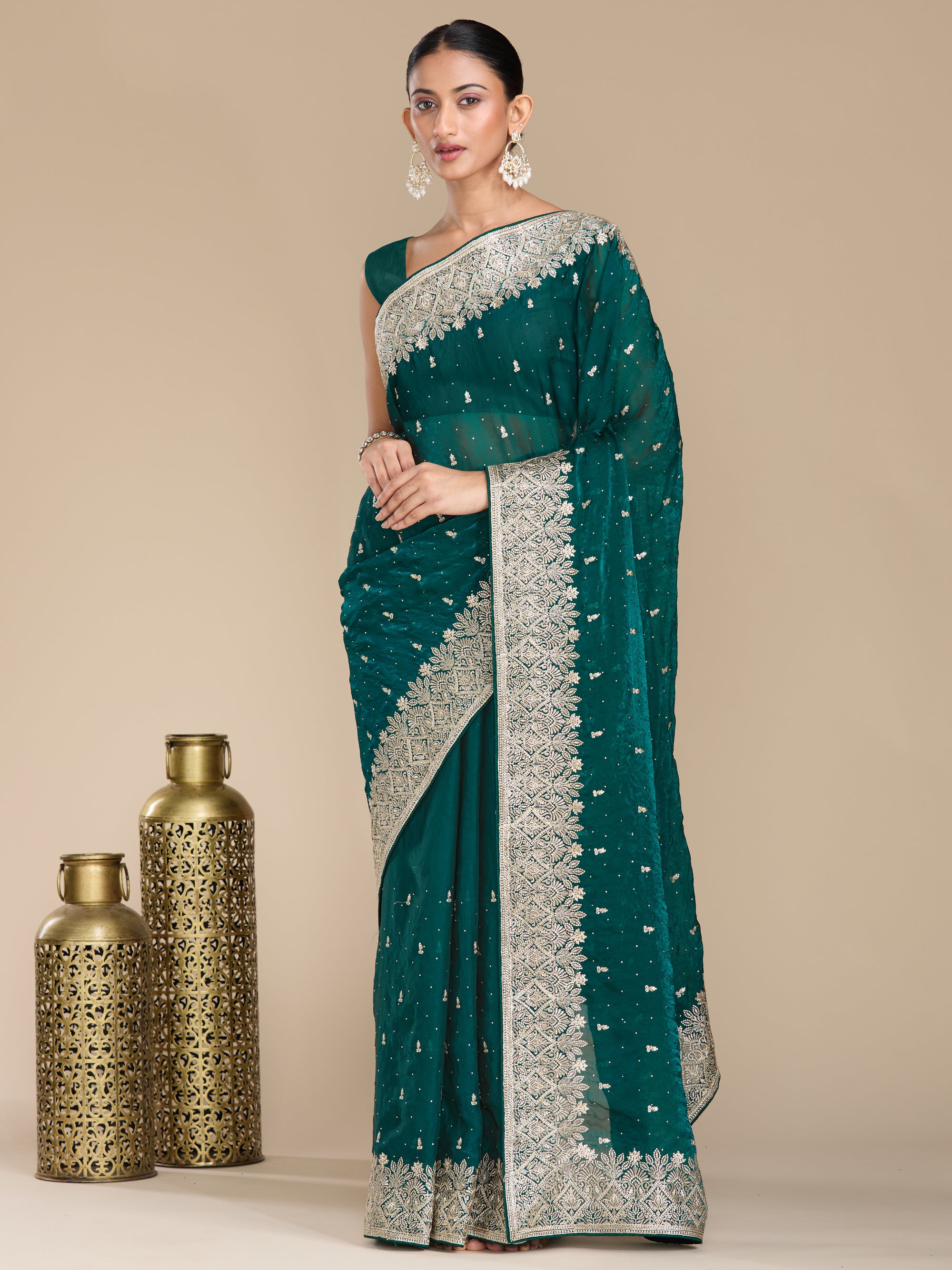 Aarohi - Emerald Green