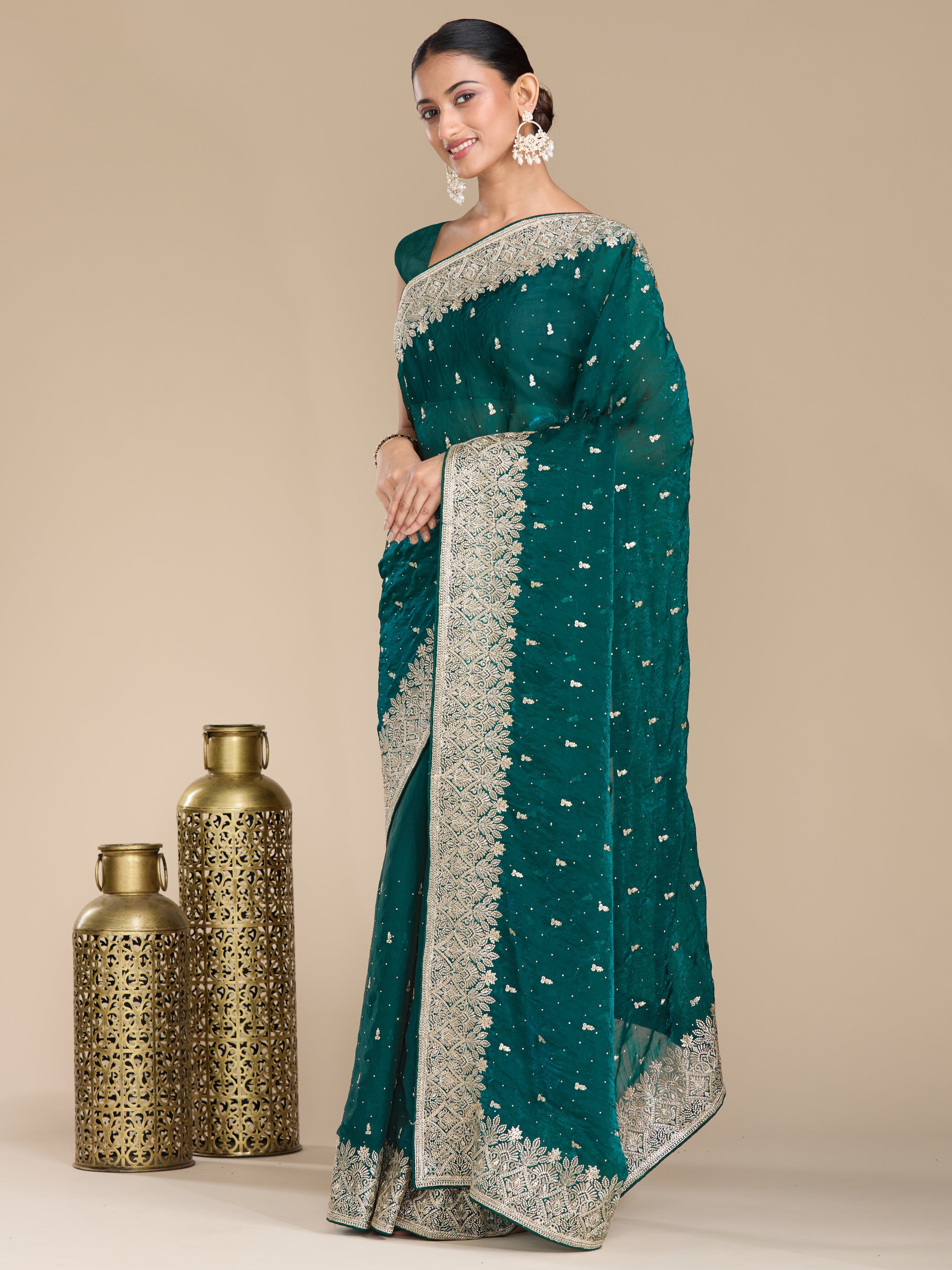Aarohi - Emerald Green