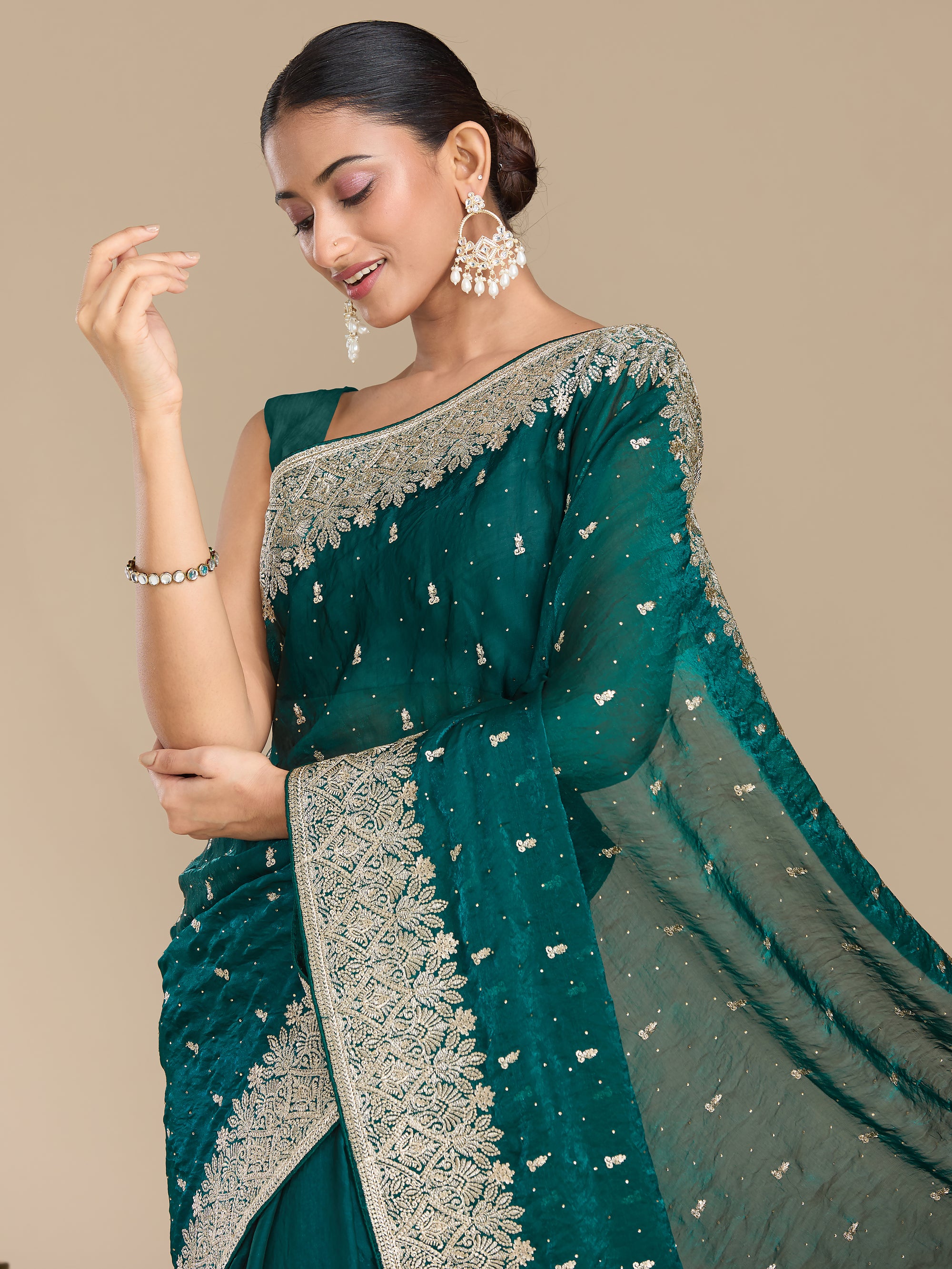 Aarohi - Emerald Green