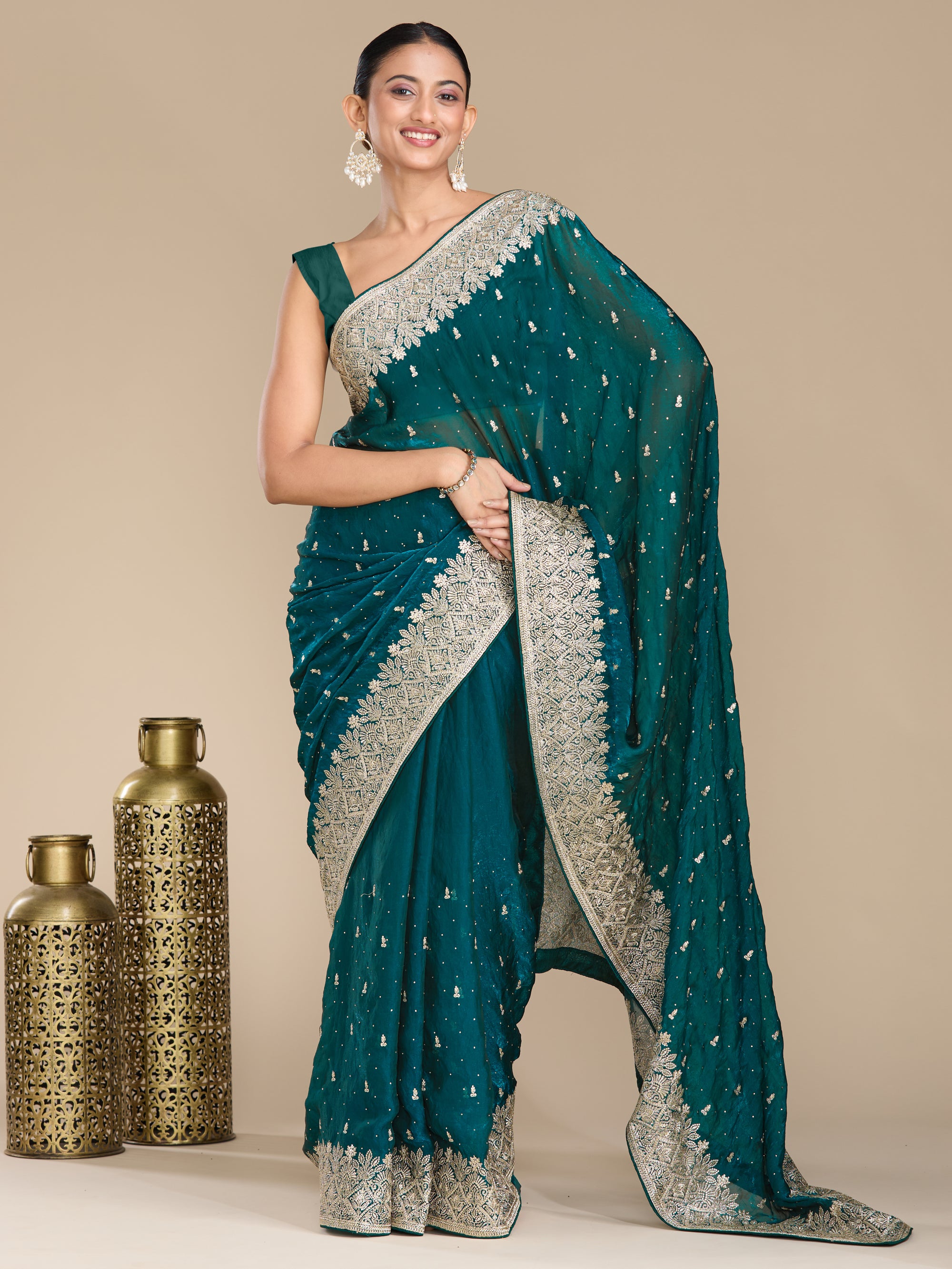 Aarohi - Emerald Green