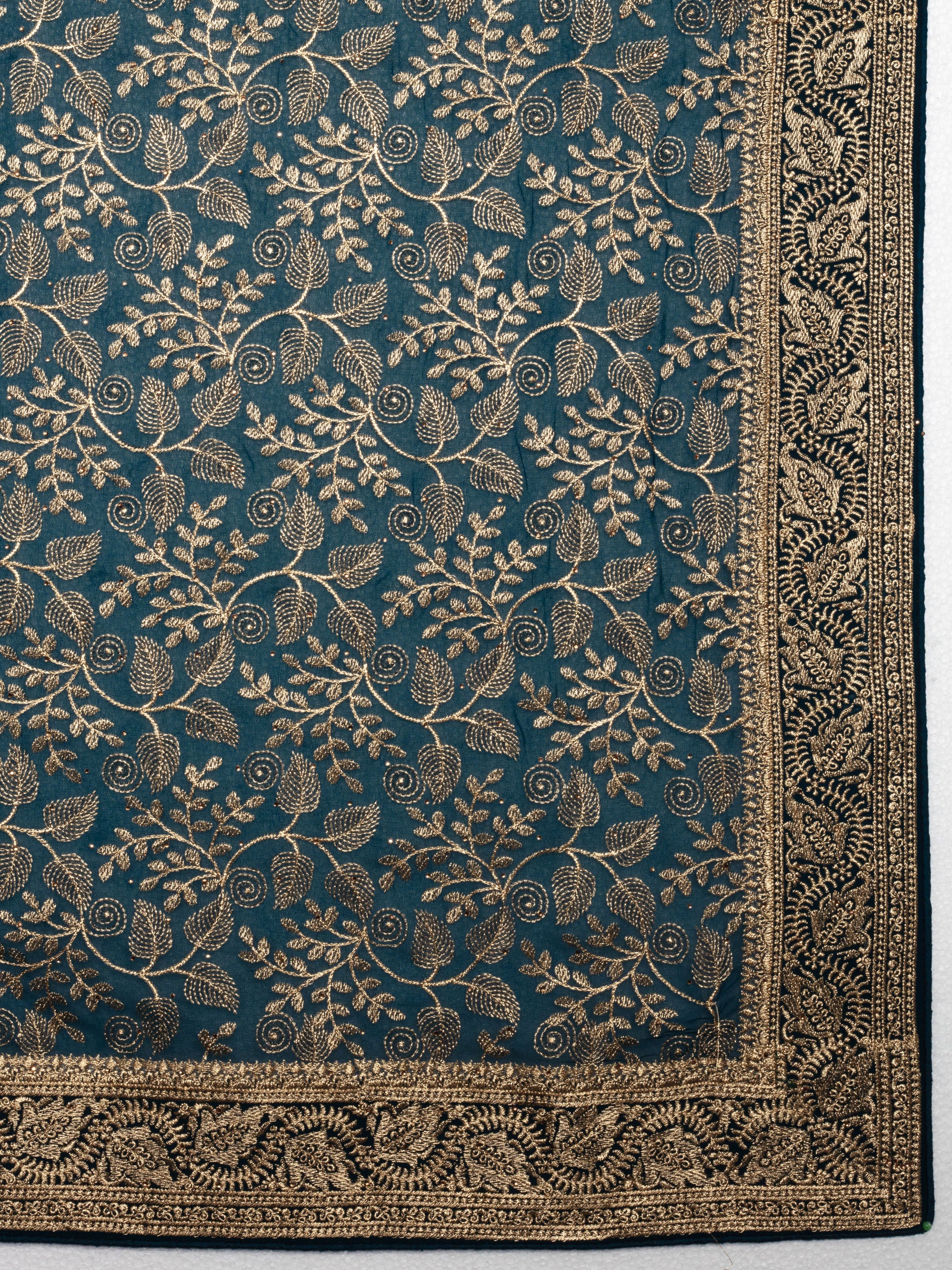 Vaanya - Peacock Blue