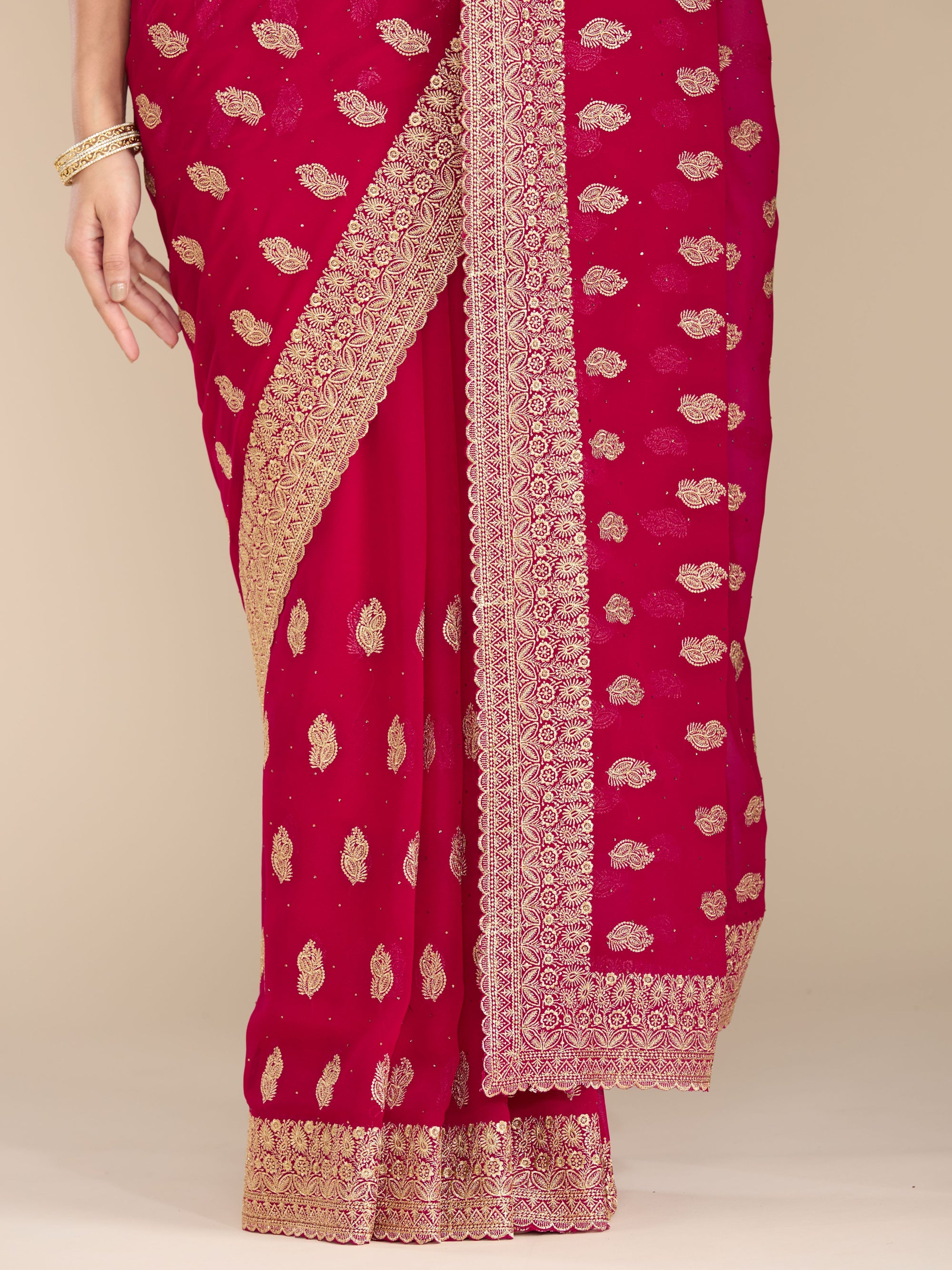 Prisha - Maroon