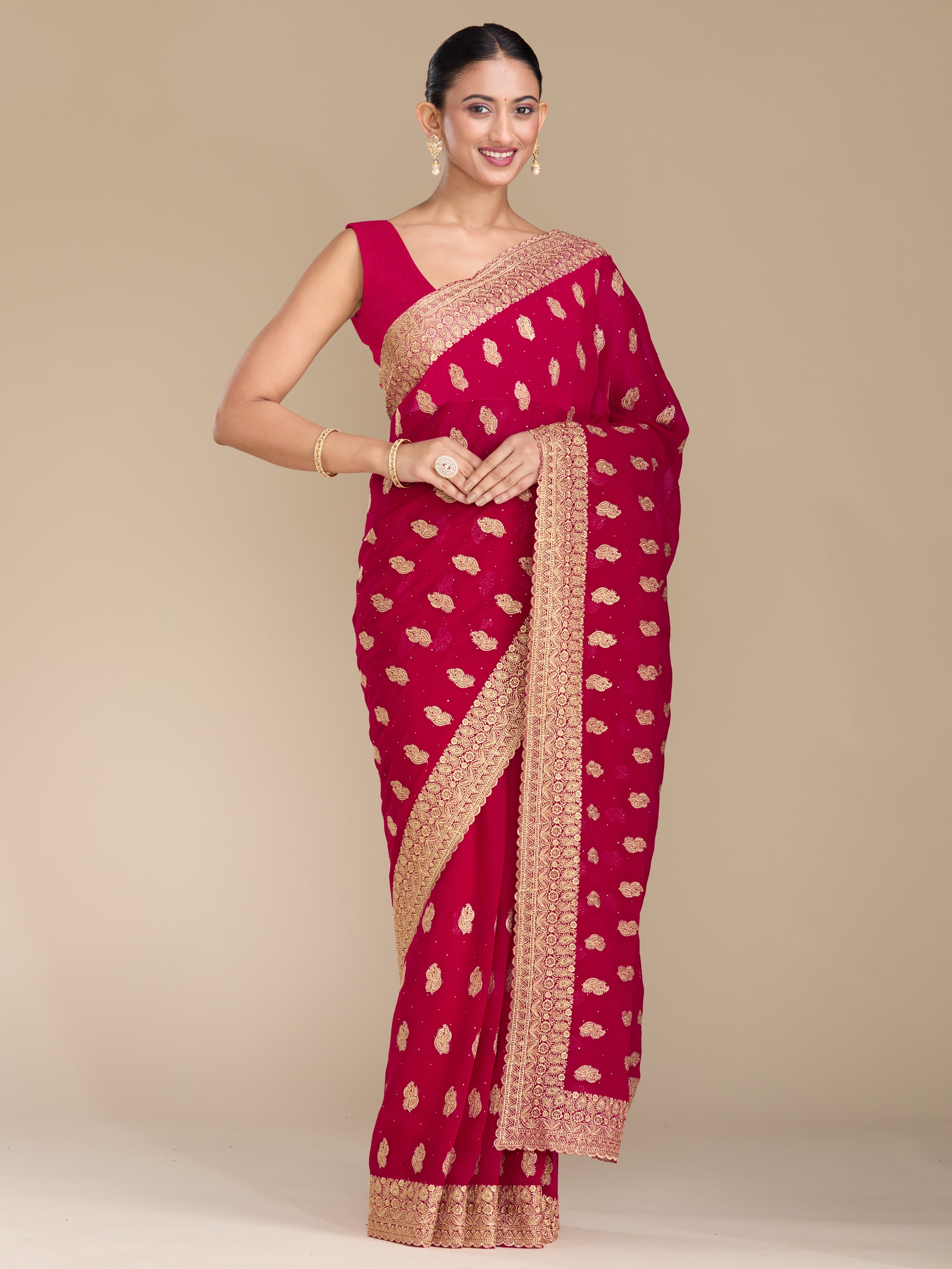 Prisha - Maroon