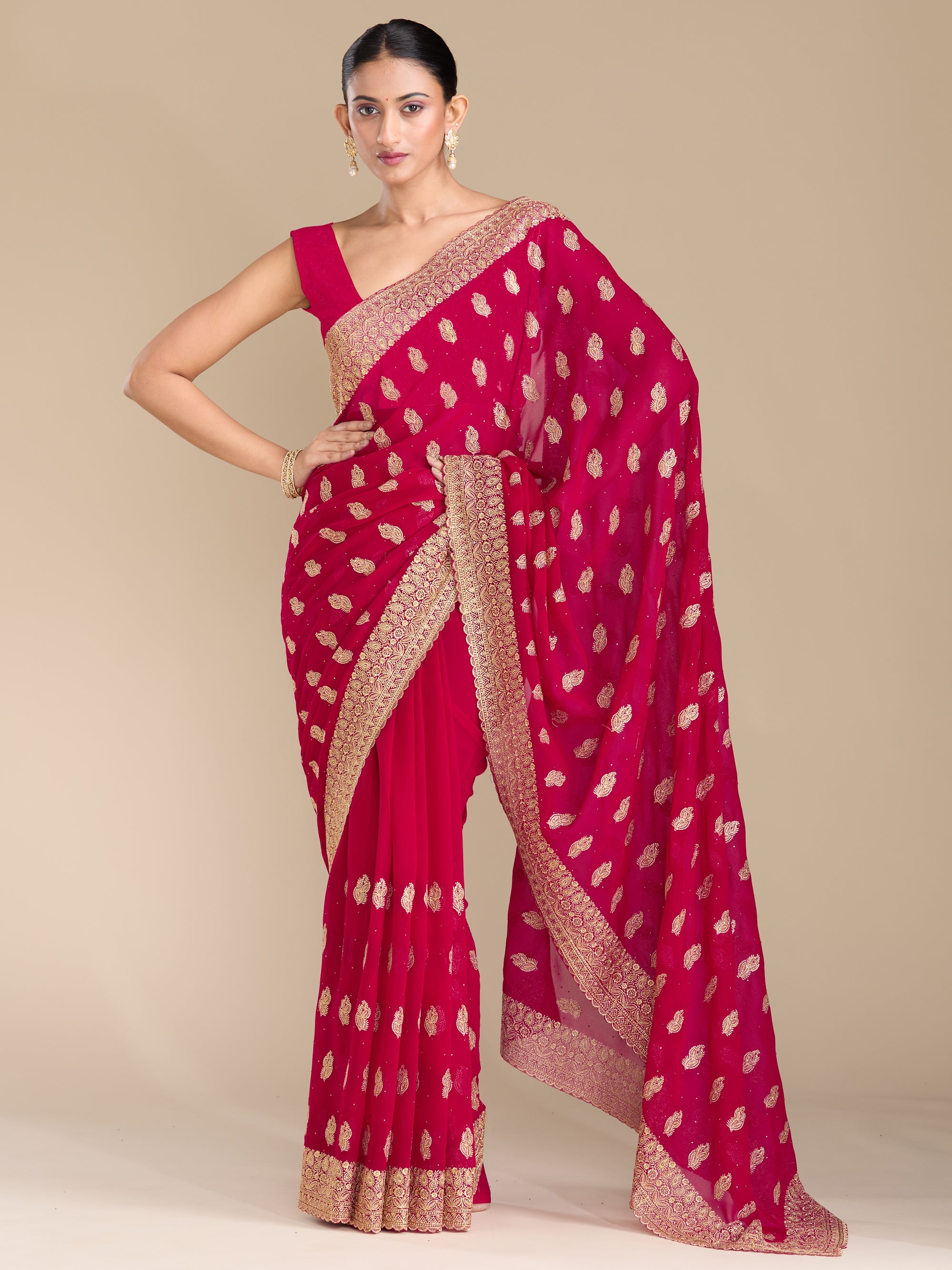 Prisha - Maroon
