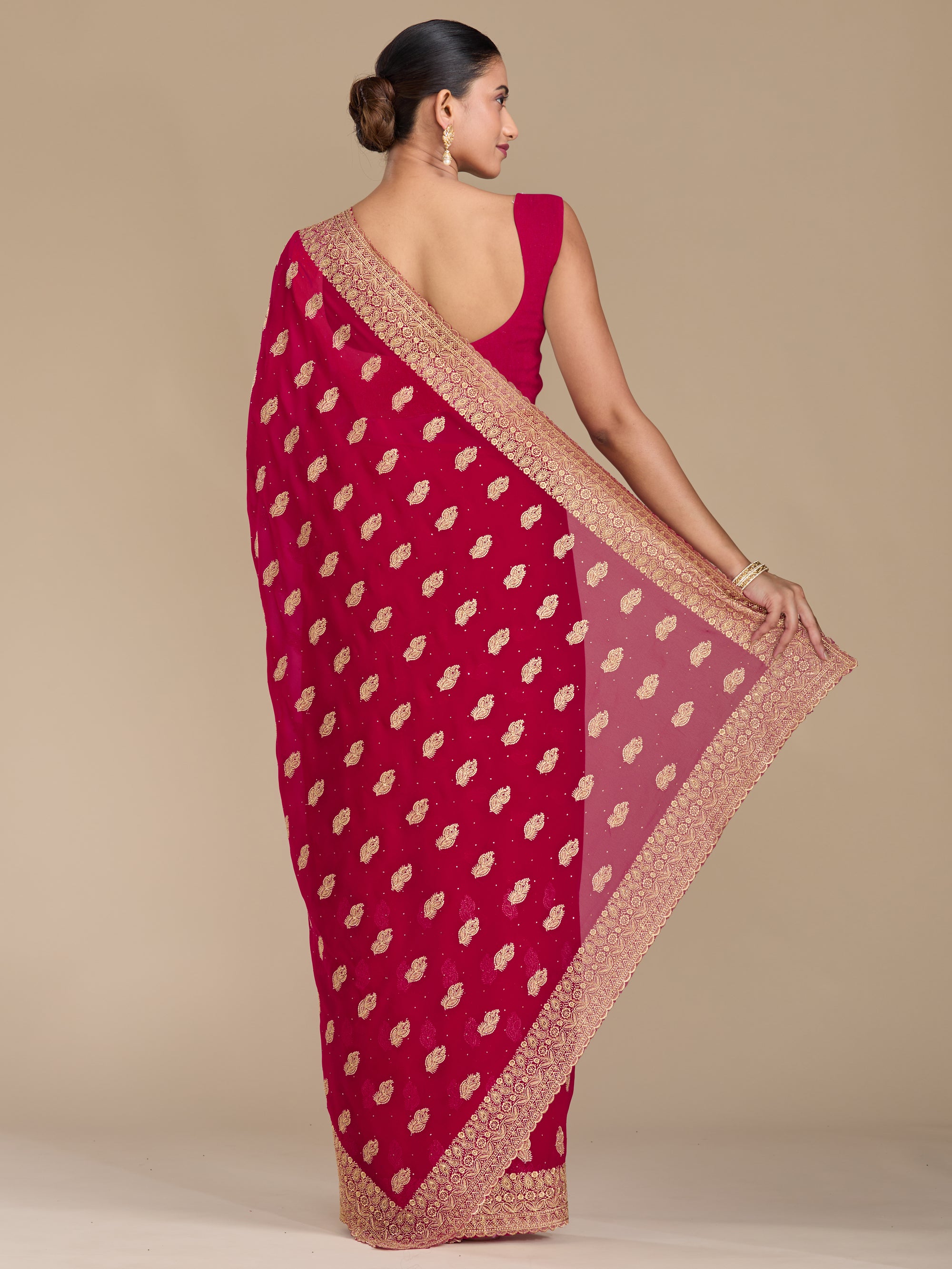 Prisha - Maroon