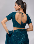 Cascading Joy - Peacock Blue