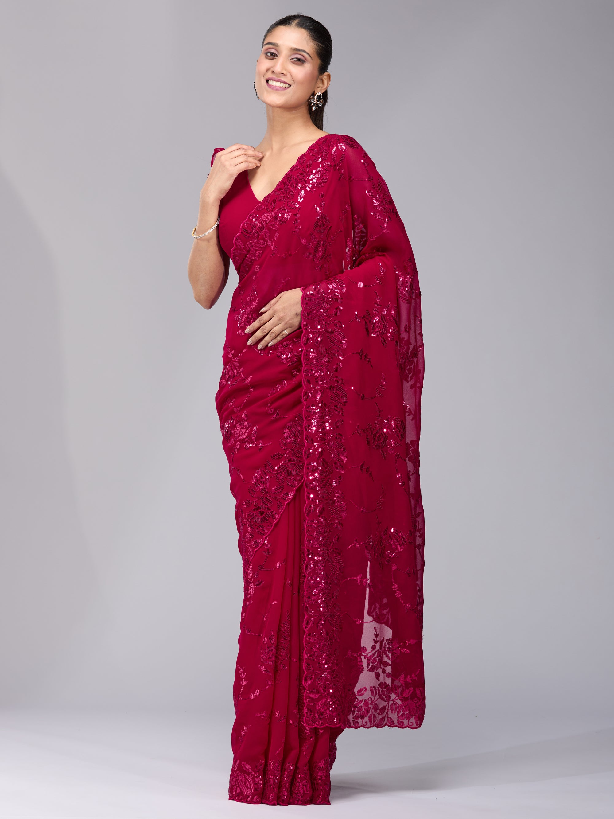 Rainforest - Fuchsia Pink