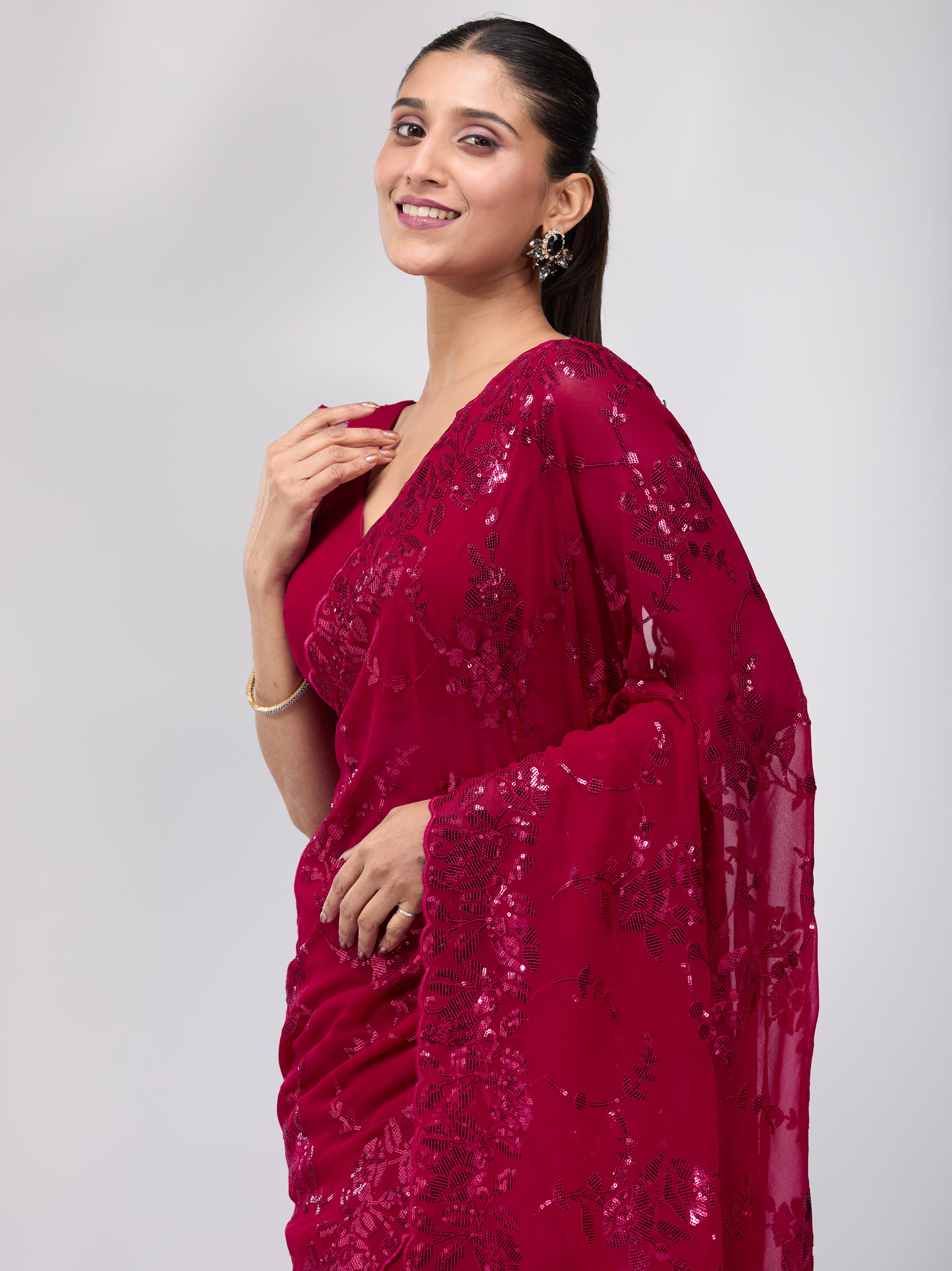 Rainforest - Fuchsia Pink