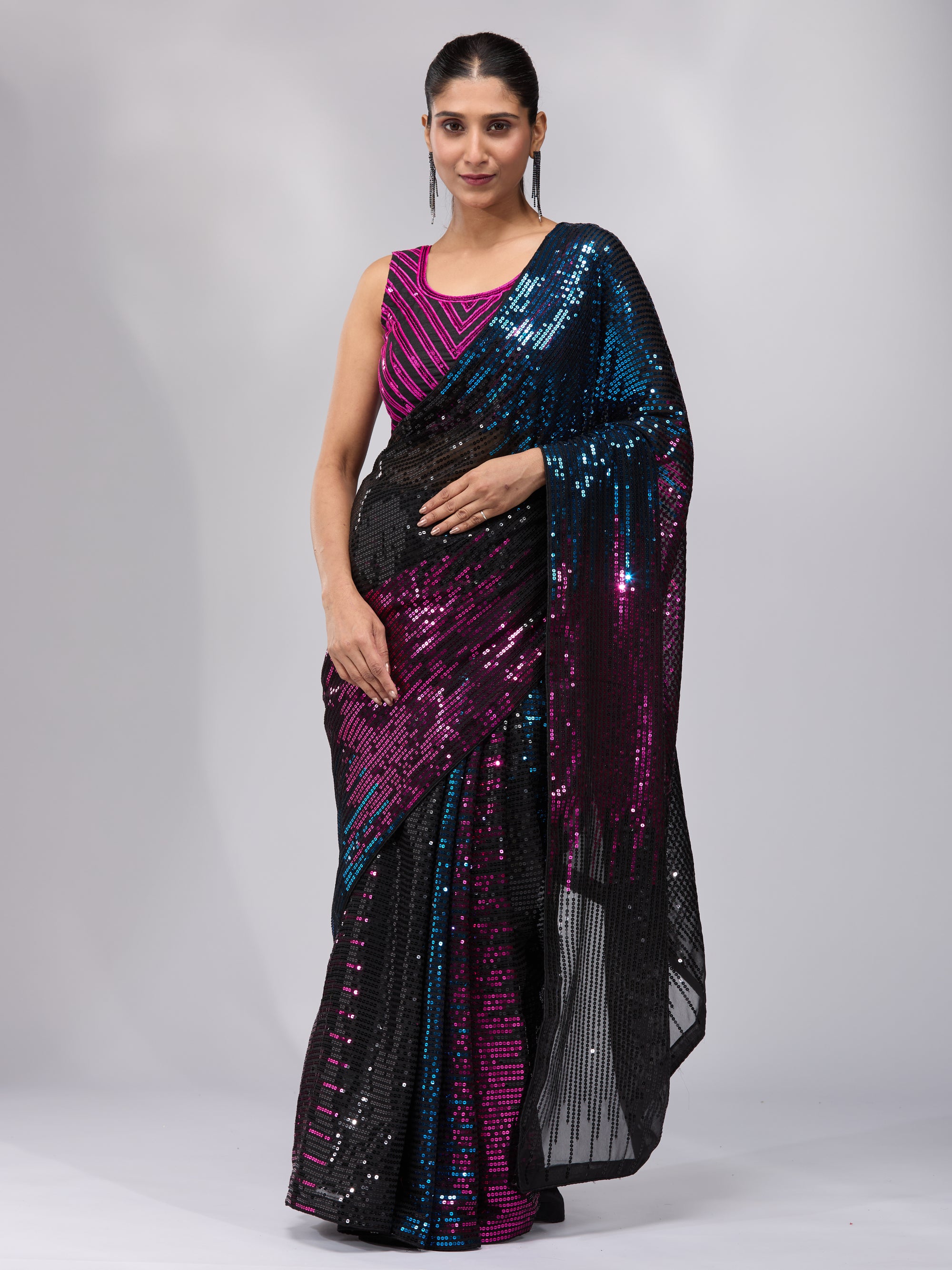 Gatsby Queen - Black & Pink