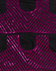 Gatsby Queen - Black & Pink