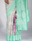 Bahaara - Beige & Green