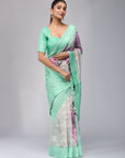 Bahaara - Beige & Green