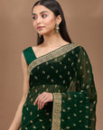 Vrinda - Emerald Green