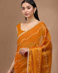 Twirling Flowers - Orange