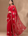 Floral Sparkle - Red