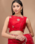 Floral Sparkle - Red