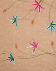 Glistening Blooms - Light Gold