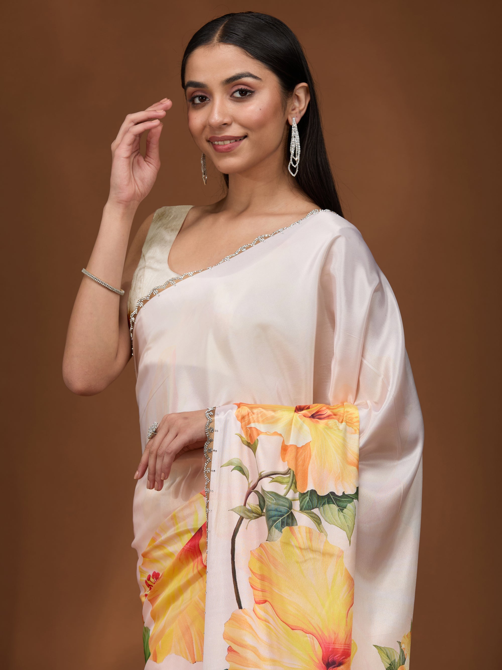 Hibiscus - White & Yellow