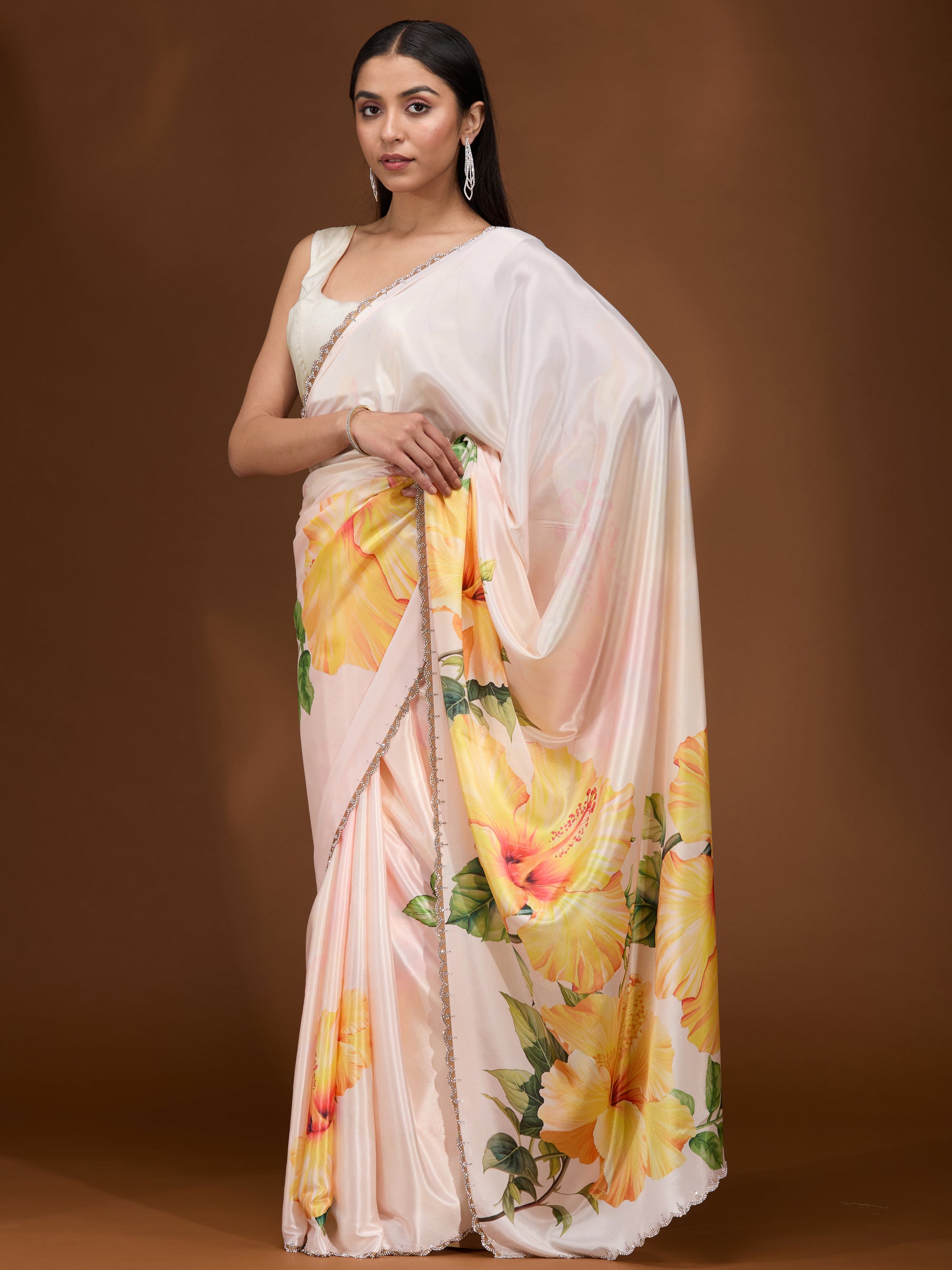 Hibiscus - White & Yellow