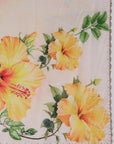Hibiscus - White & Yellow