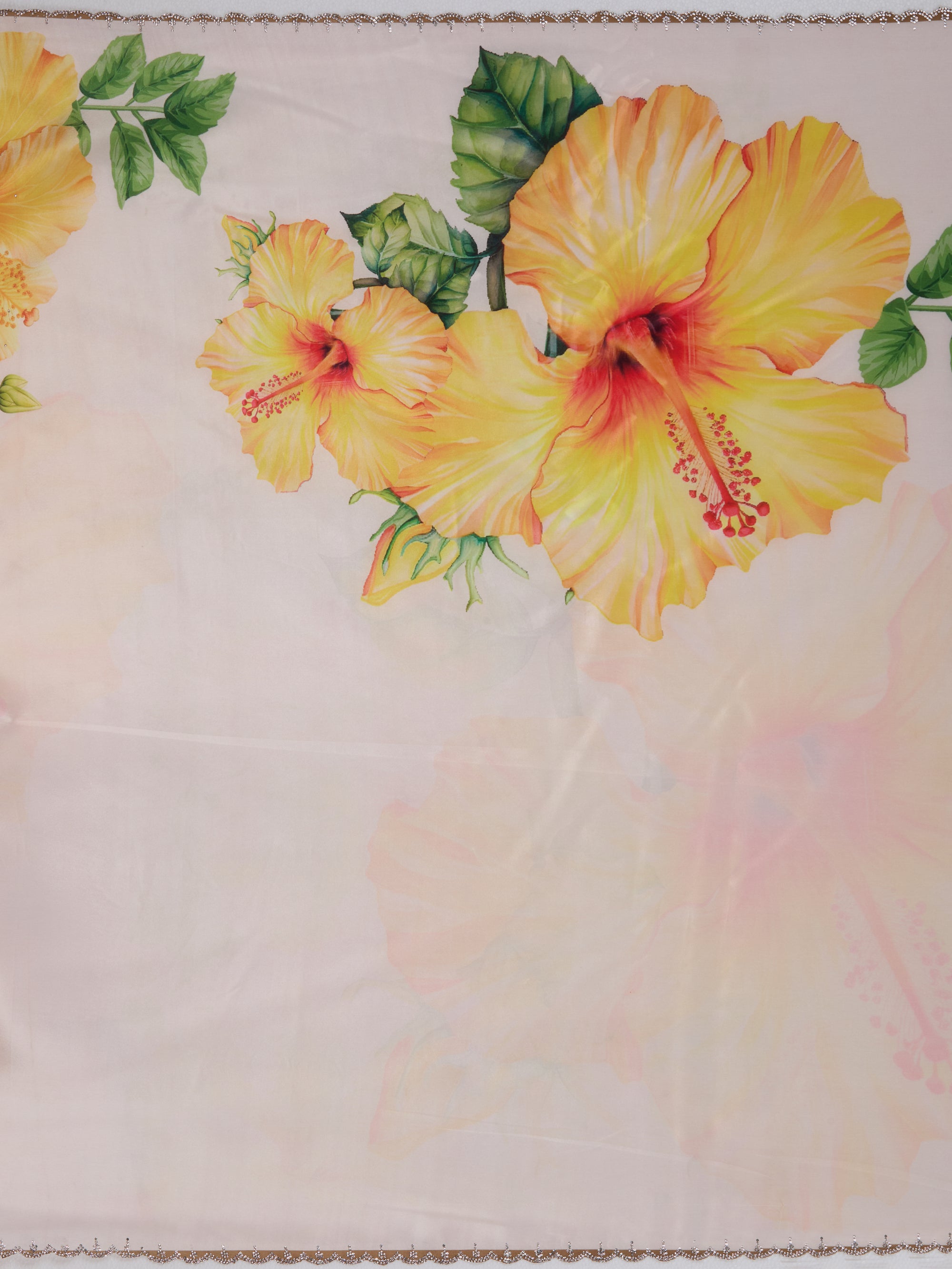 Hibiscus - White & Yellow