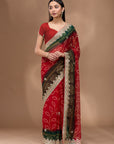 Regal Radiance - Red & Green