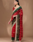 Regal Radiance - Red & Green