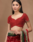 Regal Radiance - Red & Green
