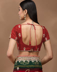 Regal Radiance - Red & Green