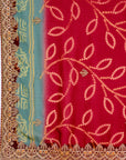 Regal Radiance - Red & Green