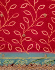 Regal Radiance - Red & Green