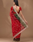Regal Radiance - Red & Green