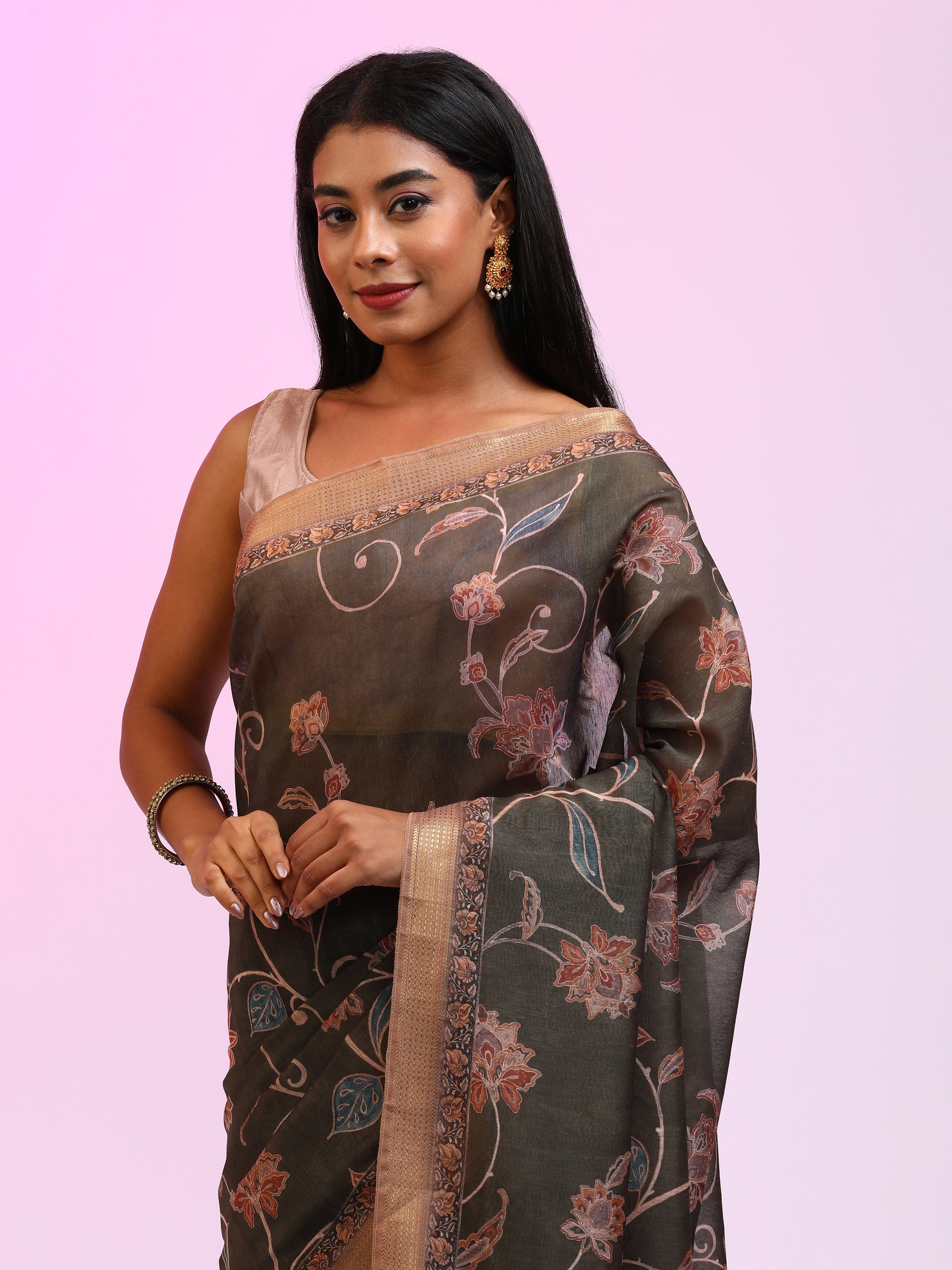 Aangan - Olive Green