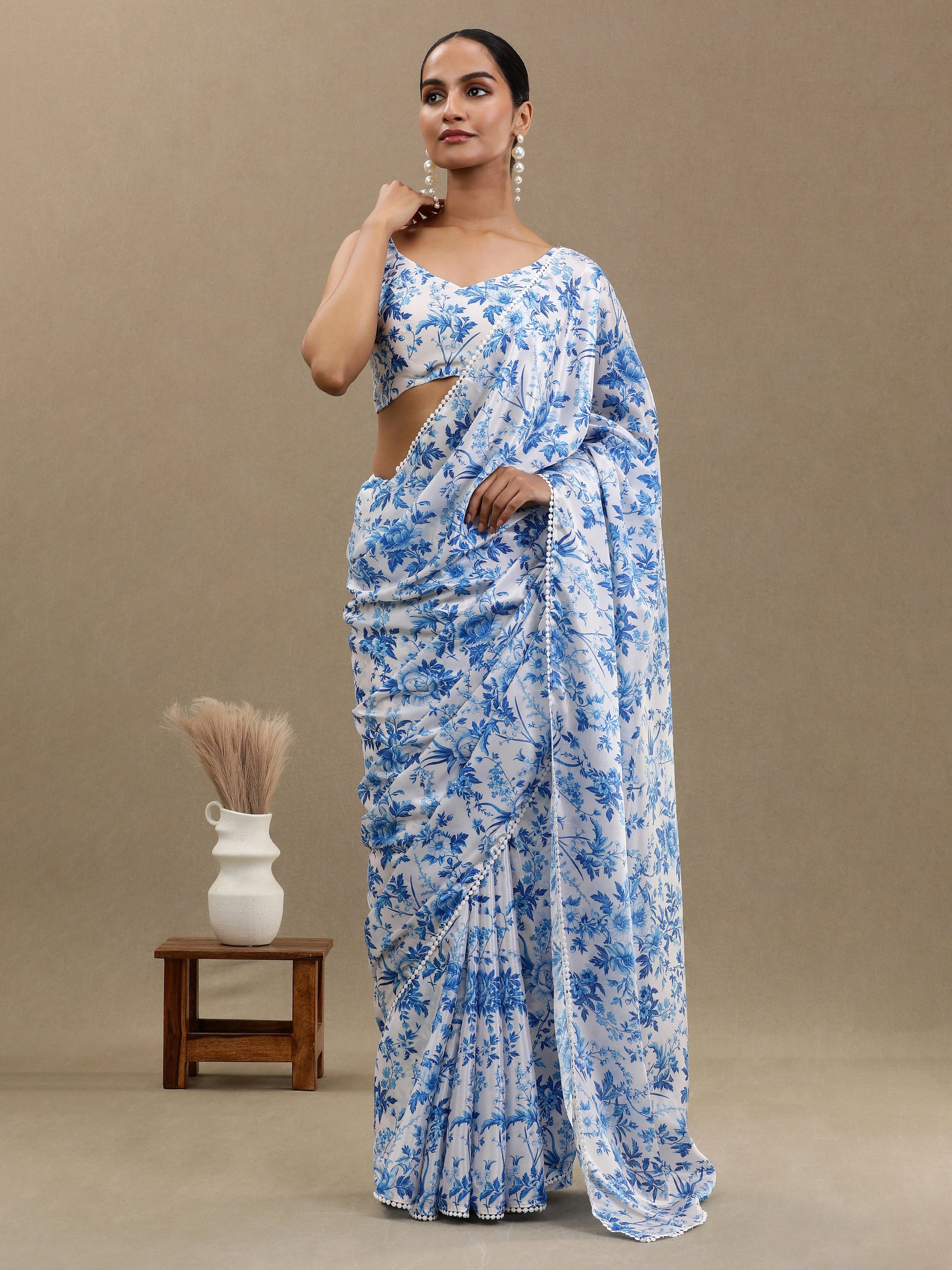 Periwinkle - Cream Blue