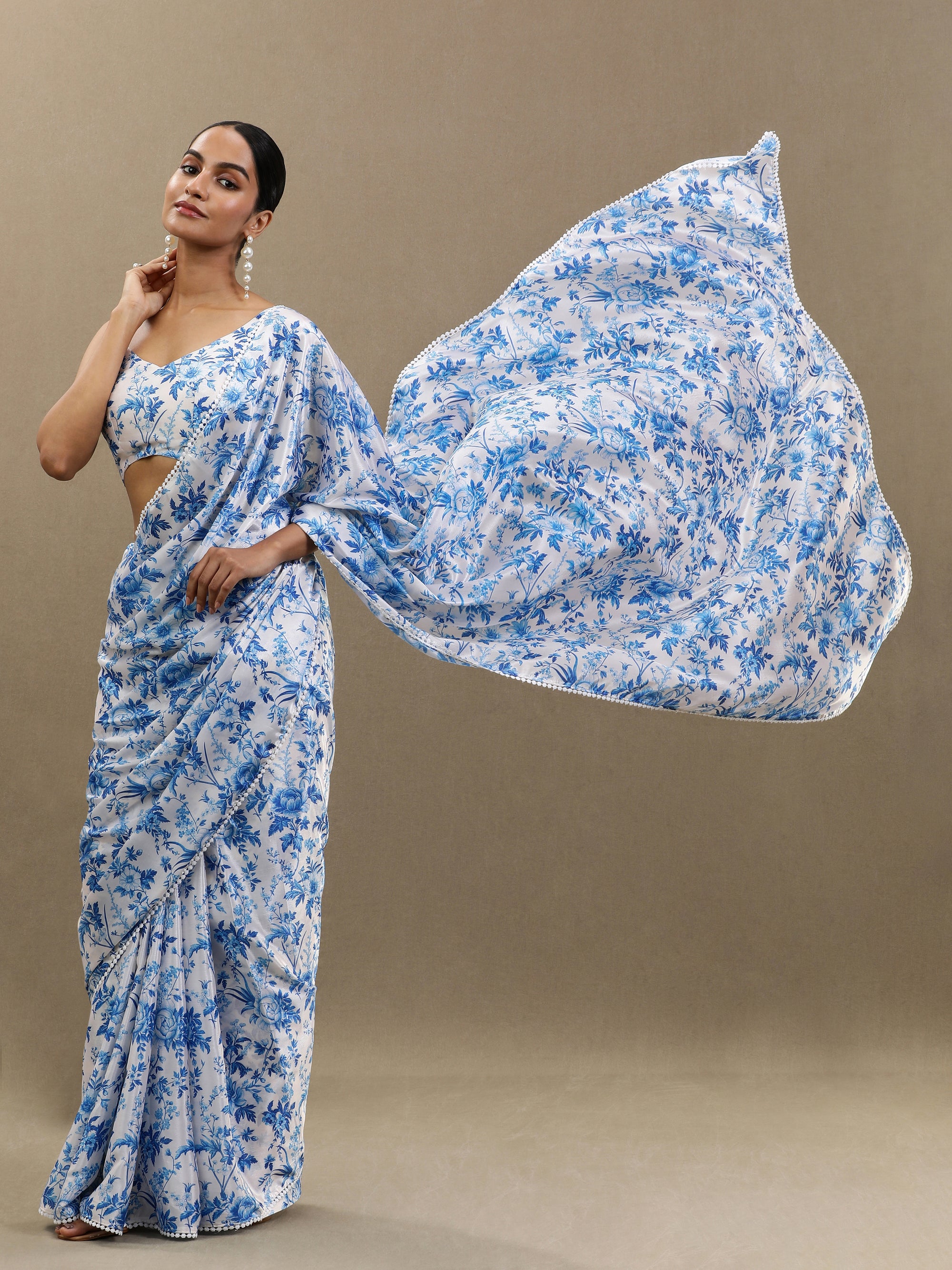 Periwinkle - Cream Blue
